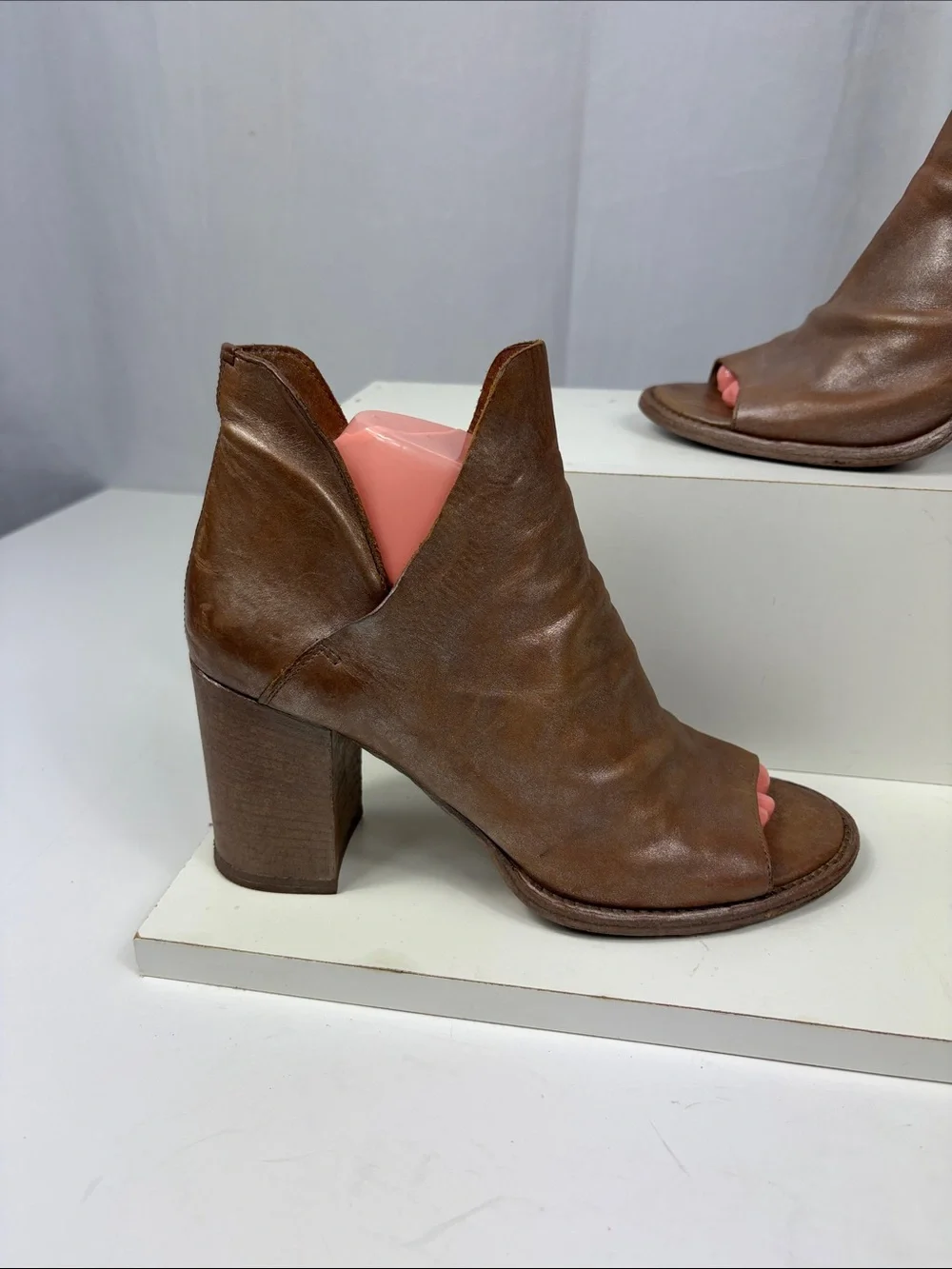 NWOB Officine Creative Devos 18 Open Toe‎ Boots.
